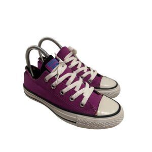 All Star Converse Ctas Chuck Taylor Double Tongue women shoes size 6